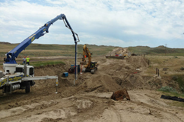 Jordan Montana Highway Grading Construction Project
